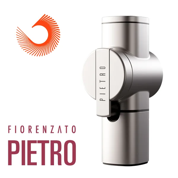 【停產】PIETRO 義大利專業級手搖磨豆機(銀)