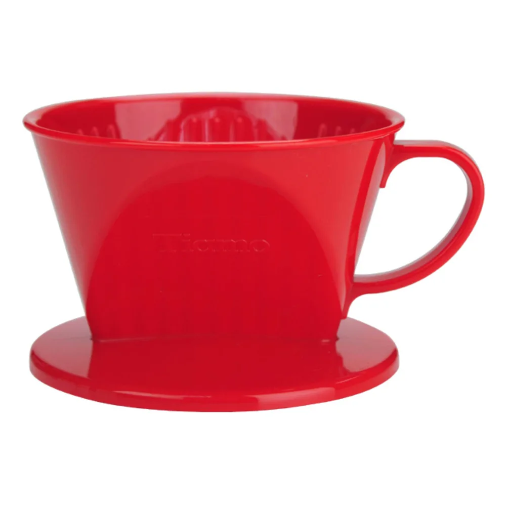 Tiamo 101 AS咖啡濾器 1-2杯份 紅色