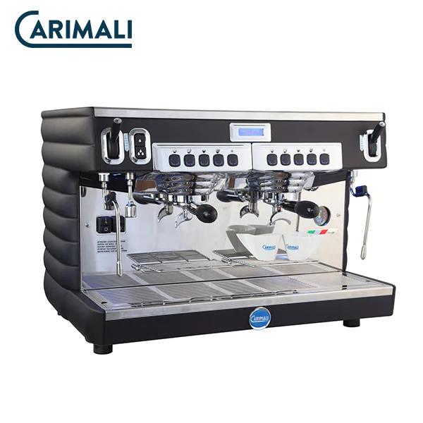 CARIMALI Bubble 雙孔營業機 220V 黑-高杯版
