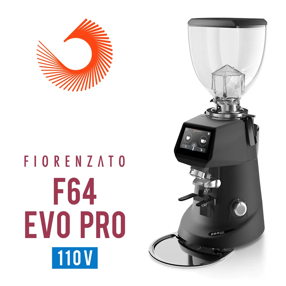 【停產】Fiorenzato F64 EVO PRO 營業用磨豆機110V 霧黑