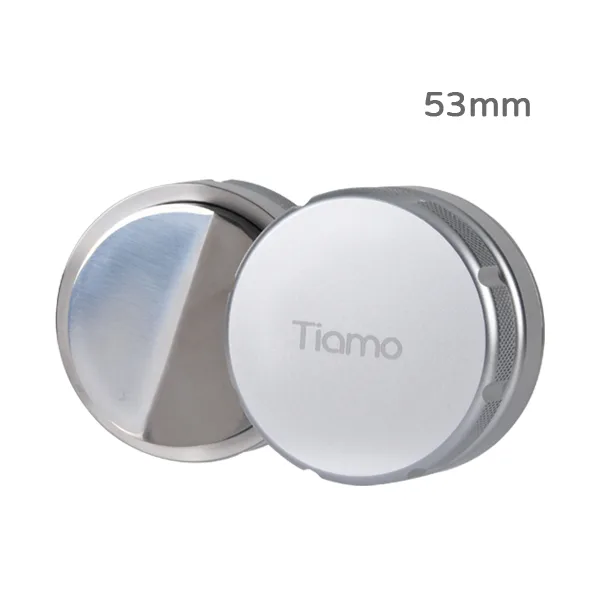 不鏽鋼一字布粉器(帶刻度)53mm(銀色)