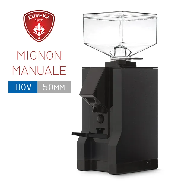 EUREKA 優瑞卡 MIGNON MANUALE 50 磨豆機 (黑) 110V
