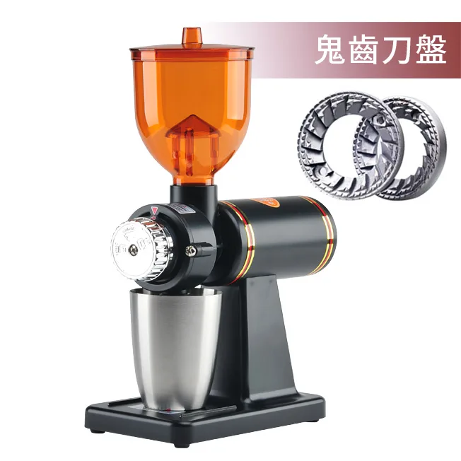 Tiamo 半磅磨豆機 110V - 消光黑 鬼齒刀