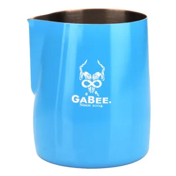 GABEE. 1408B拉花杯 600CC (藍)