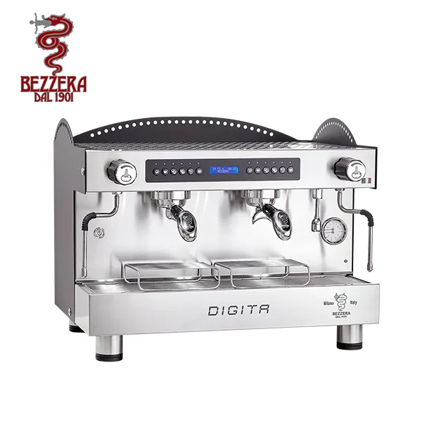 BEZZERA 貝澤拉 DIGITA DE 雙孔營業機 霧黑 220V