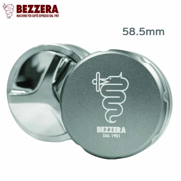 【停產】BEZZERA 貝澤拉 58.5mm 可調式三槳整粉器 閃耀灰