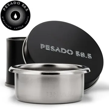 【停產】PESADO 58.5mm 雙份粉杯 22g