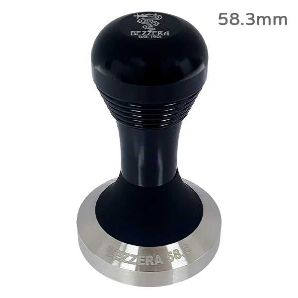 TIAMO 填壓器58.3mm (黑) BEZZERA 貝澤拉 logo