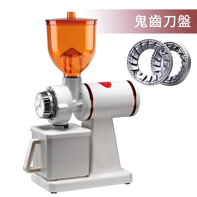Tiamo 半磅磨豆機 110V - 潔淨白 鬼齒刀