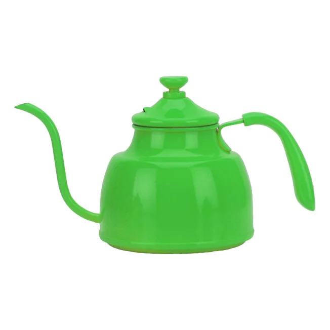 Cafe De Tiamo 不鏽鋼細口壺-1.0L 極細8mm口徑 電磁爐可用