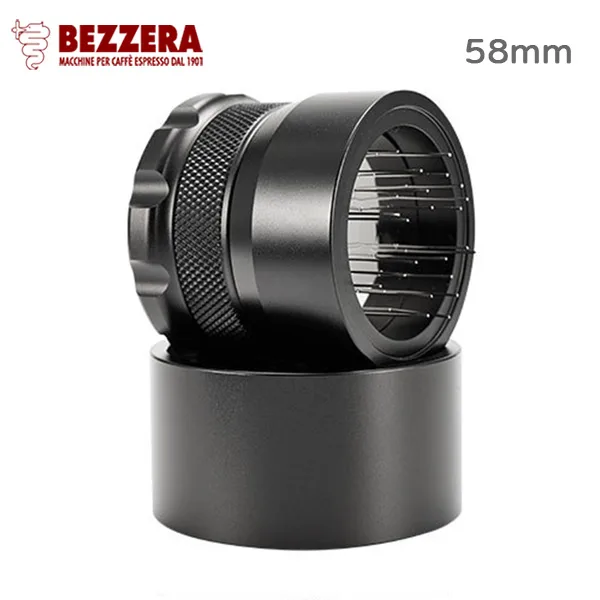 針式佈粉器(可調深度)(黑)58mm(Bezzera 貝澤拉 )
