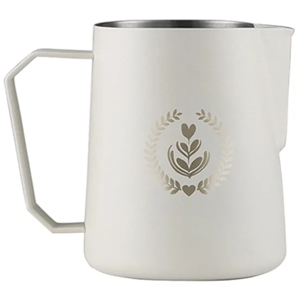 B款拉花杯 600ml (砂米白)