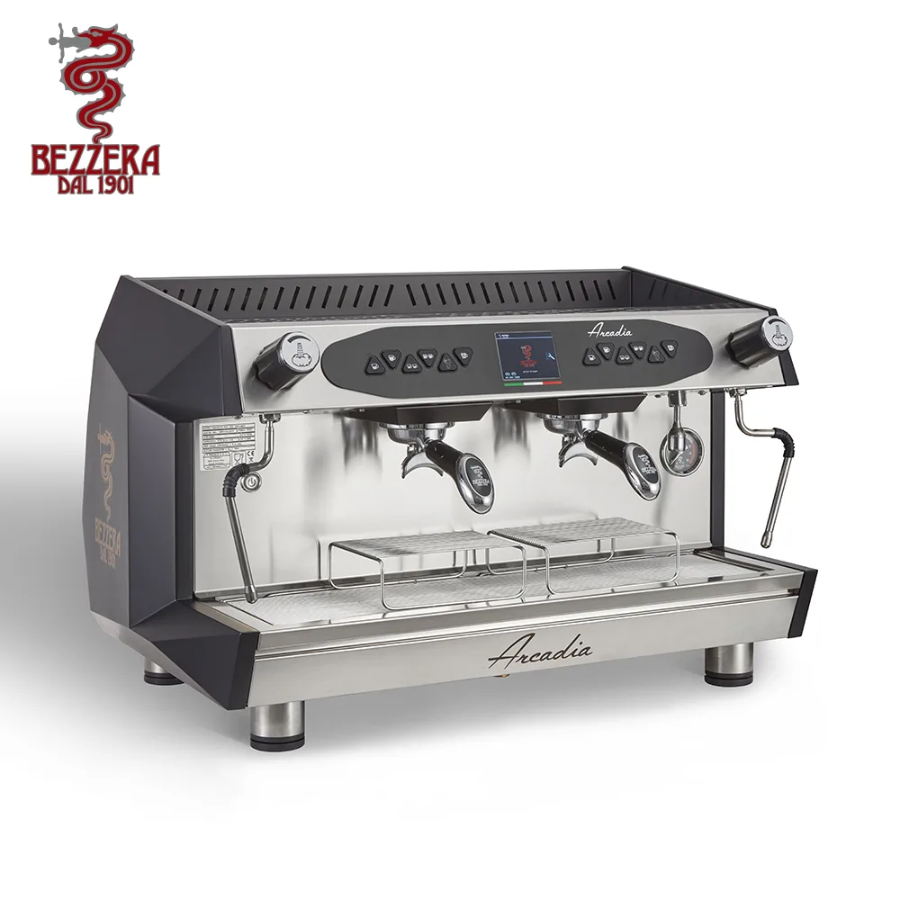 Bezzera 貝澤拉 Arcadia DE-PID 2GR 220V 雙孔營業機 (霧黑)