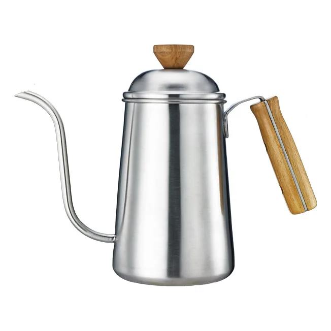 TIAMO 1404細口壺1.2L(砂光) (木柄)