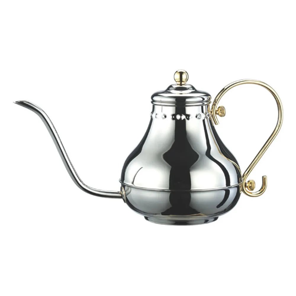 TIAMO 奢華宮廷款細口壺 1.0L 適用5-7人份(杯份) 8mm口徑