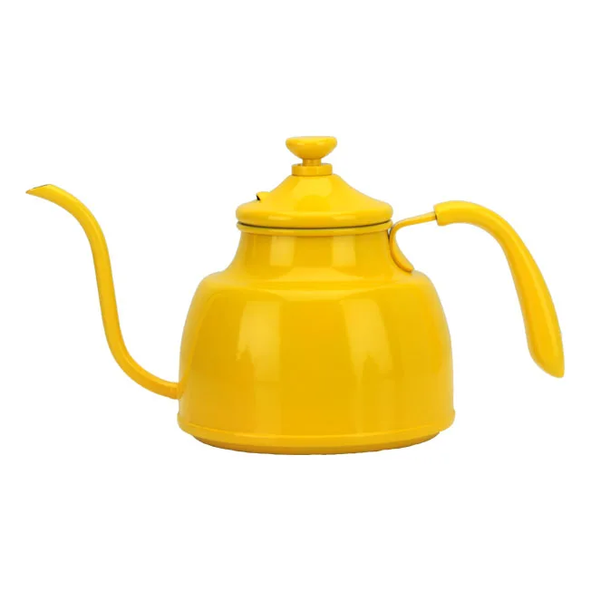 【停產】Cafe De Tiamo 不鏽鋼細口壺-1.0L 電磁爐可用 極細8mm口徑
