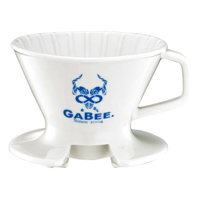 GABEE. V01陶瓷咖啡濾器組 1-2人份(藍)