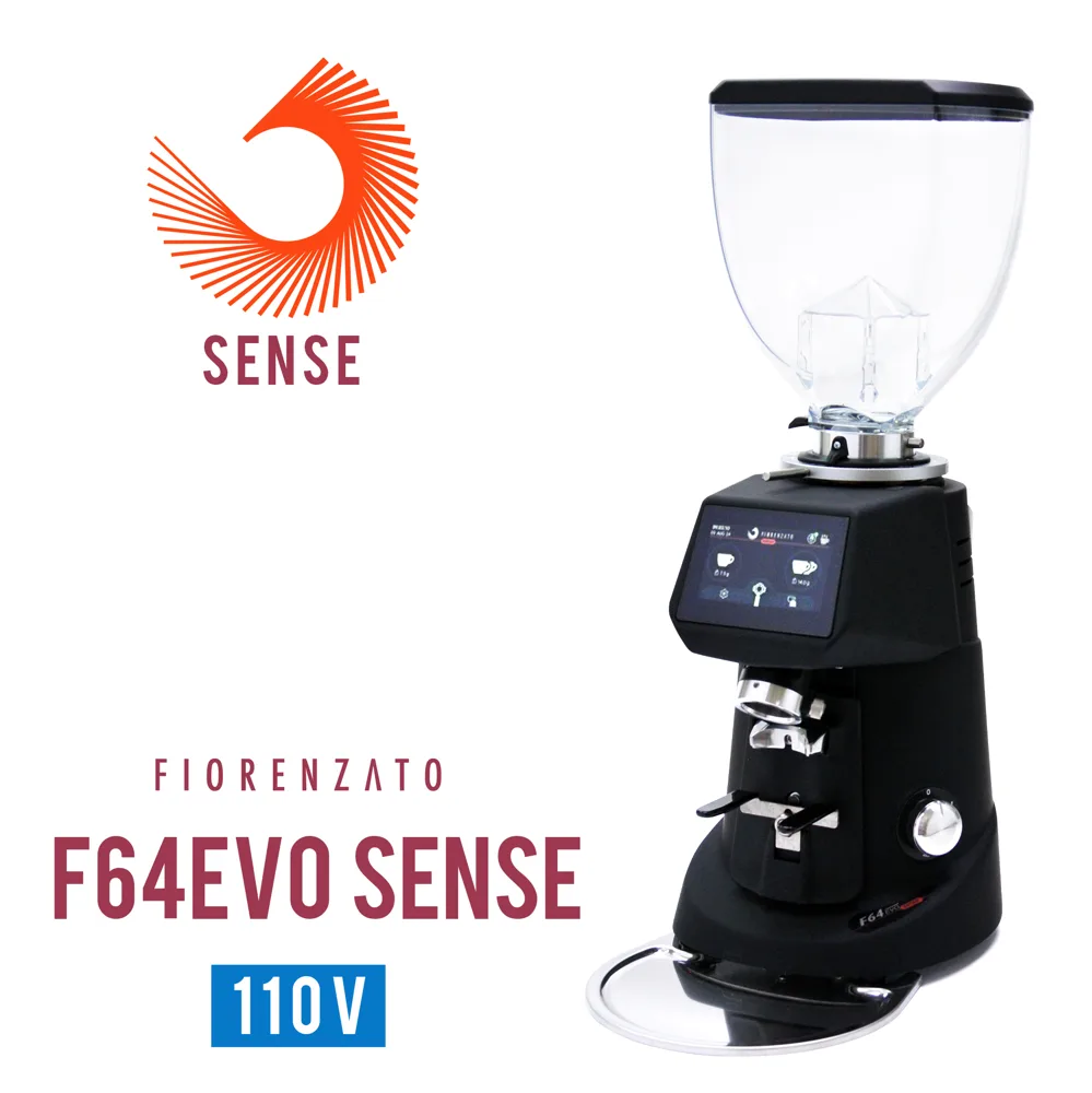 【停產】Fiorenzato F64 EVO SENSE 營業用磨豆機(霧黑色)110V