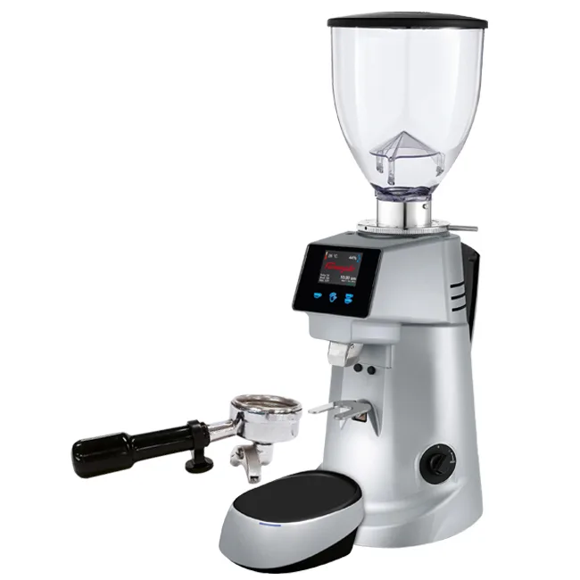 【停產】Fiorenzato F71EK XGR營業用磨豆機220V 銀灰