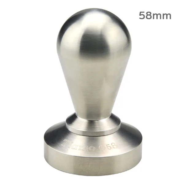 【停產】TIAMO 1216全不銹鋼咖啡填壓器 58mm 砂光霧面不留指紋