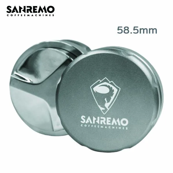 【停產】SANREMO 58.5mm 可調式三槳整粉器 閃耀灰