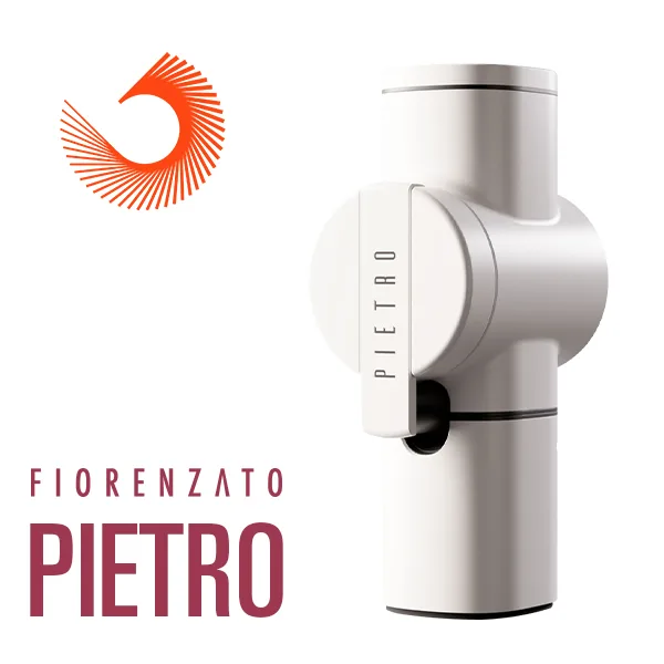 【停產】PIETRO 義大利專業級手搖磨豆機(白)