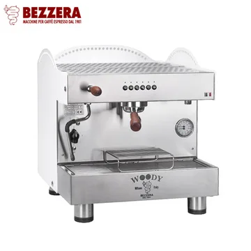 【停產】BEZZERA WOODY DE 單孔營業機 220V - 白色