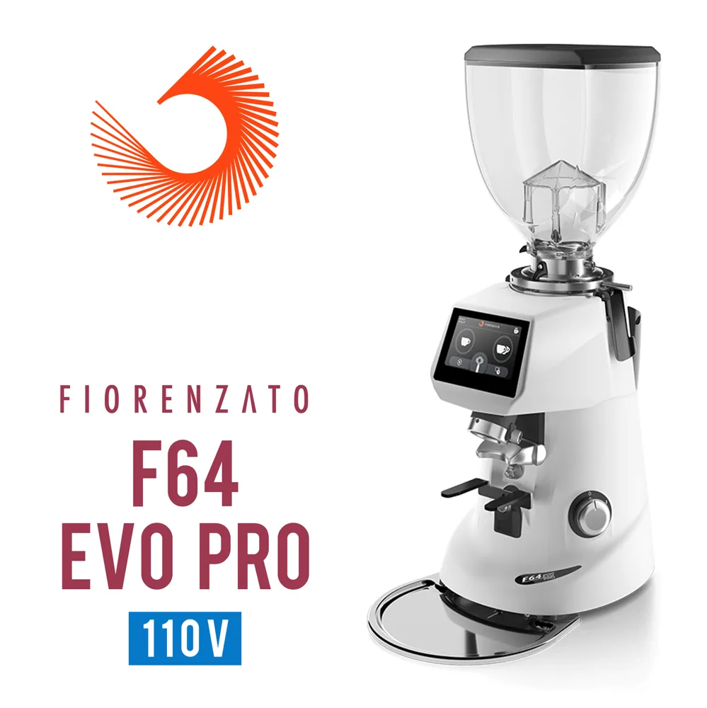 【停產】Fiorenzato F64 EVO PRO 營業用磨豆機(白)110V