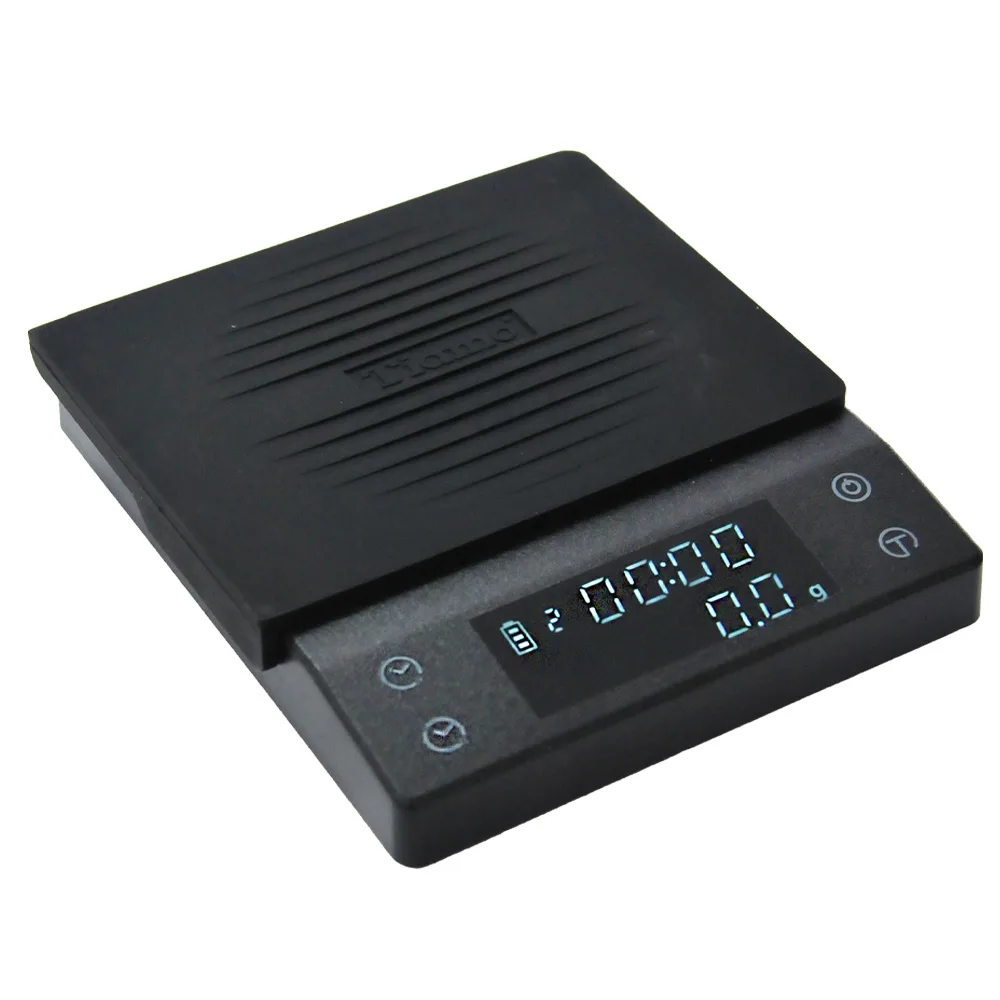Tiamo CT2000專業計時電子秤 2.0kg - 黑 (V2.0版)