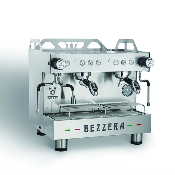 BEZZERA 貝澤拉 OTTO COMPACT DE 雙孔營業用咖啡機 (不銹鋼版) 220V