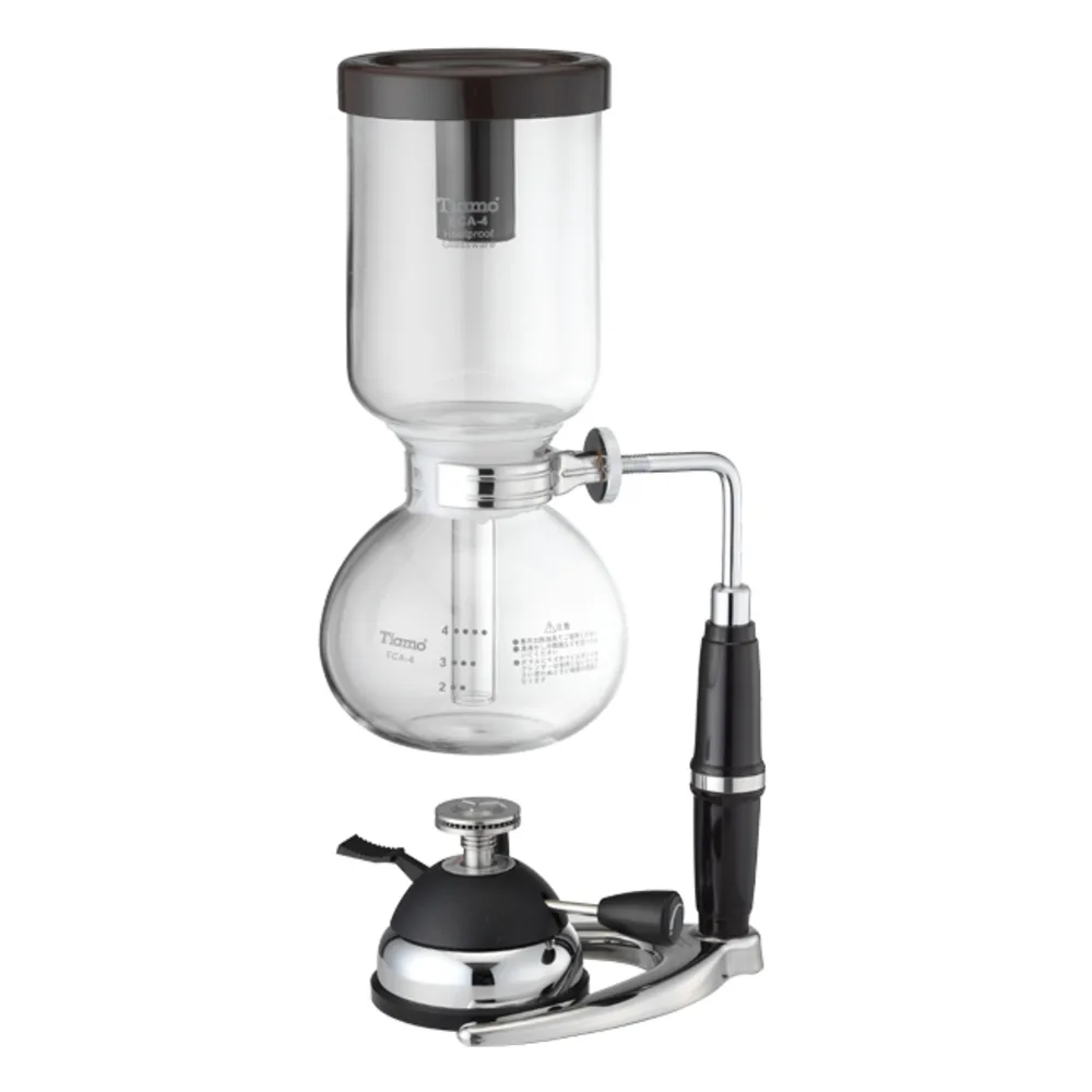 【停產】Tiamo ECA-4虹吸壺 4人份附登山爐 上下壺與日本TWINBIRD電虹吸壺通用
