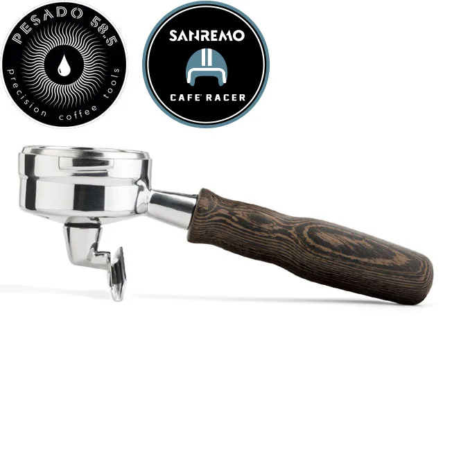 【停產】PESADO 雙嘴沖煮把手 58.5mm Wenge木紋