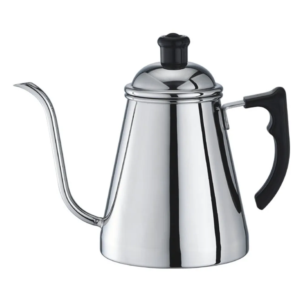 【停產】CafeDeTiamo 專利溫度計珠頭細口壺 1.0L 極細8mm口徑