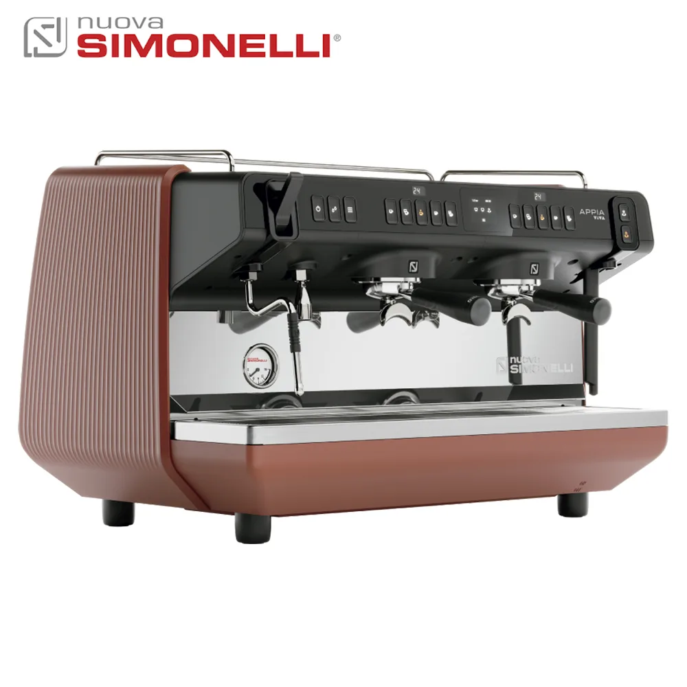 Nuova Simonelli Appia VIVA XT 2GR 咖啡機 石榴紅 220V