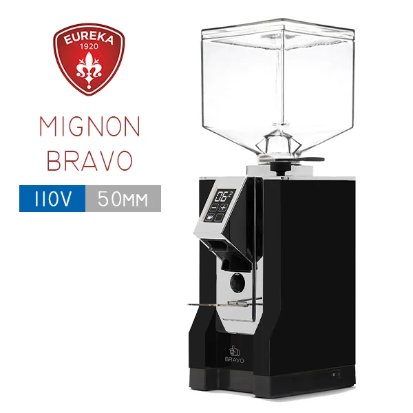 【停產】EUREKA 優瑞卡 MIGNON BRAVO 50mm 磨豆機(霧黑) 110V