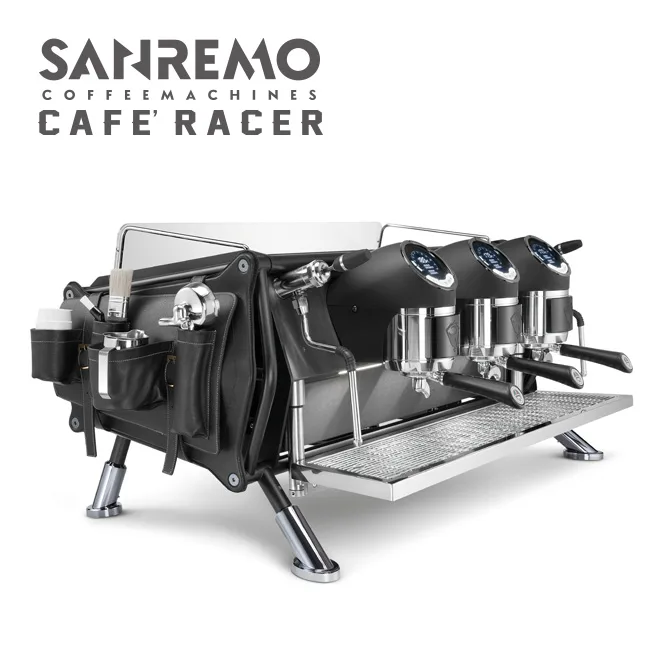 SANREMO CAFE RACER DOLOMITI LEATHER BAGS 三孔營業用咖啡機 ( 皮革收納袋升級版 ) 220V