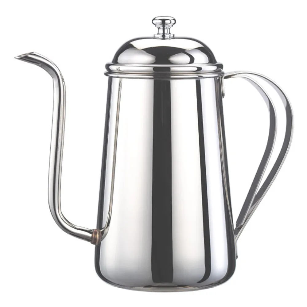 Tiamo 鏡面不銹鋼滴漏式 細口壺 1.6L 通過SGS