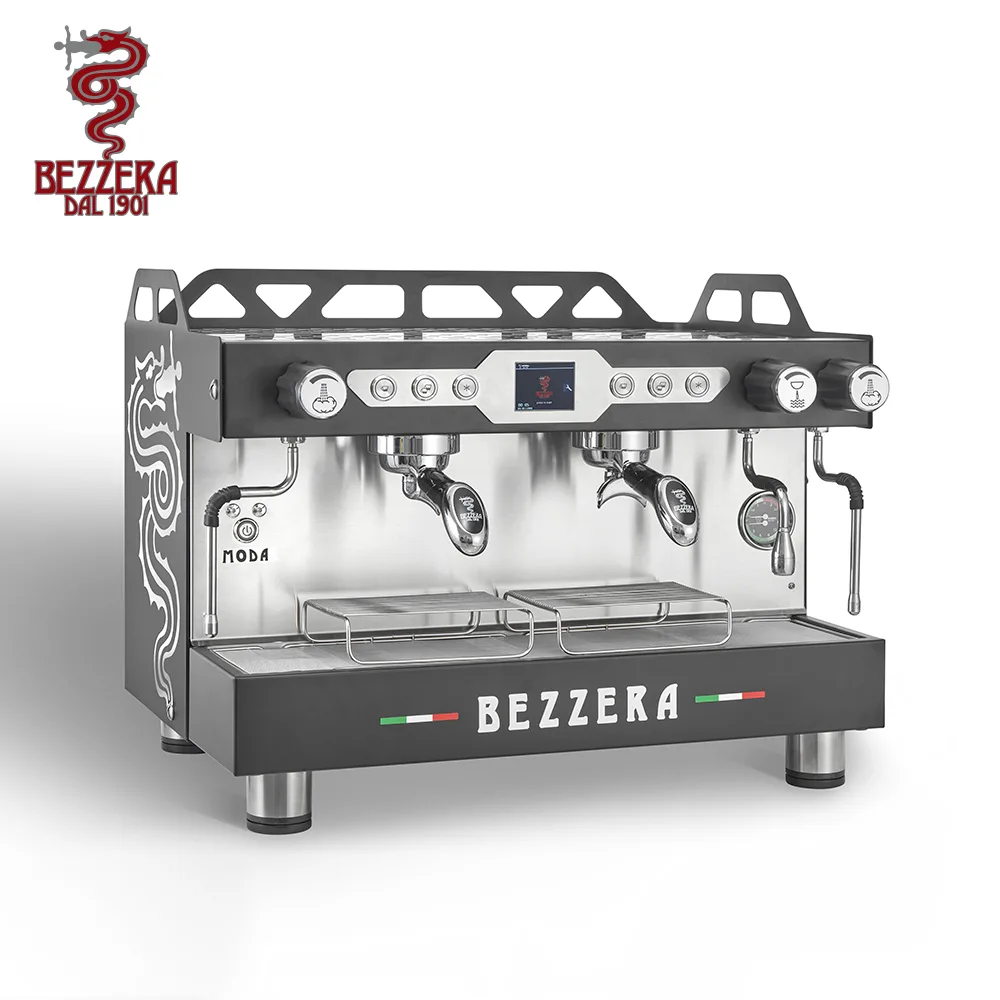 Bezzera 貝澤拉 MODA PID Display 雙孔營業機 220V (霧黑色)