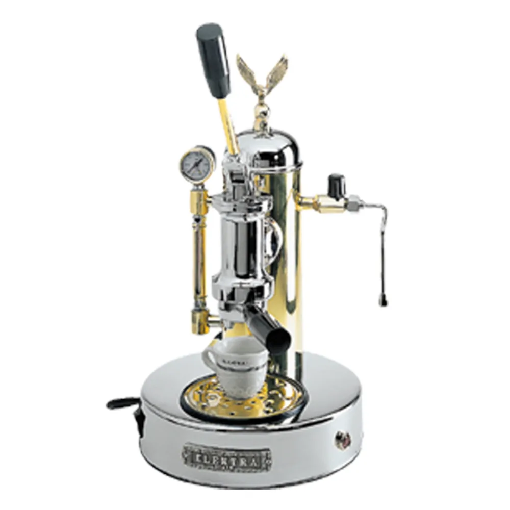Elektra S1CO 復古 義式咖啡機 拉吧 (銀銅色) 義大利