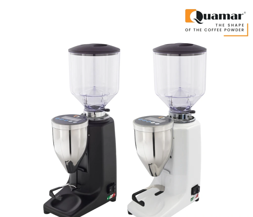 Quamar|台灣代理|M80-E 63mm平刀| 營業級定量磨豆機|220V