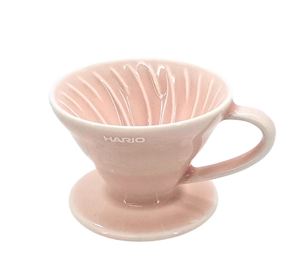 HARIO|V60彩色迷你品飲杯 (粉紅色/40ml)