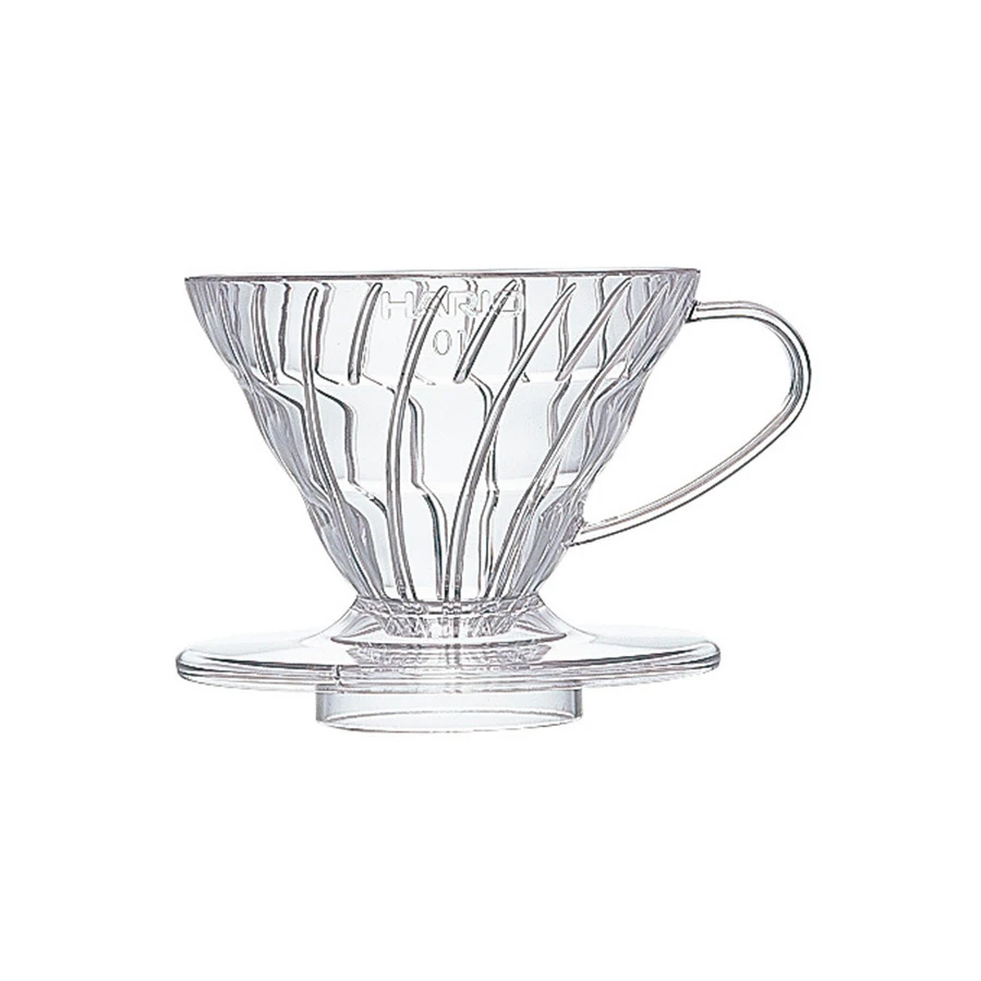 HARIO|V60透明樹脂濾杯 錐型濾杯|VD-01T(沒附豆匙)|VD-02T(附豆匙)