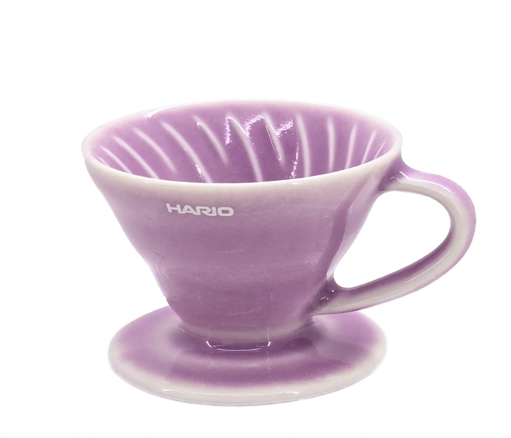 HARIO|V60彩色迷你品飲杯 (粉紫色/40ml)